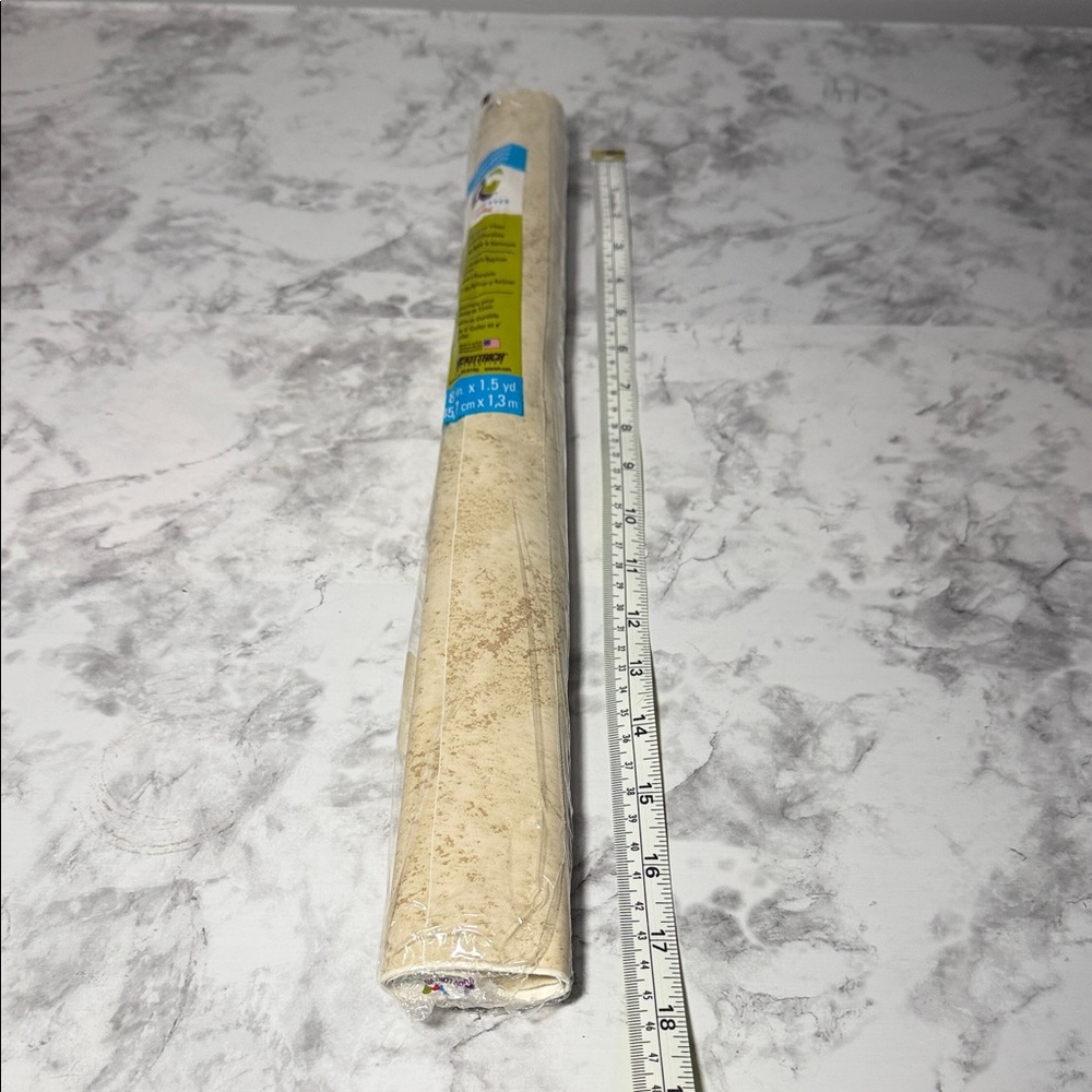 Beige Textured Contact Paper Roll - Picture 3 of 8